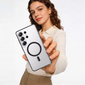 Rock Crystal Armor Series magnētiskais maciņš priekš Samsung Galaxy S26 Plus melns