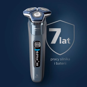 Philips SHAVER Series 7000 S7882/55 elektriskais skuveklis mitrai un sausai skūšanai, tīrīšanas ierīce un maciņš