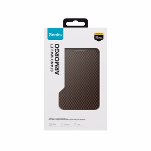 Benks Wallet Magnetic ArmorGo Kevlar Stand Gold