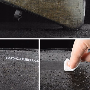 Rockbros AS-017 velosipēda rāmja soma 5 l - tumši zaļa