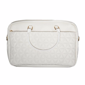 Wonder Portatīvā datora soma 15–16 collas pico quilted beiges krāsas