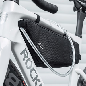 Rockbros velosipēda rāmja soma zem augšējās caurules, 2,9 l, melna