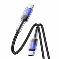 Joyroom S-A42 60W USB-C kabelis 1.2m melns