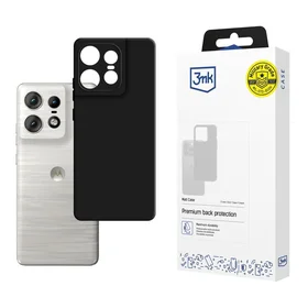 3mk matēts apvalks viedtālrunim Motorola Edge 50 Pro - melns