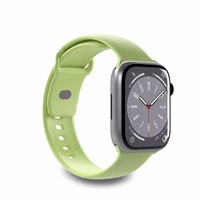 PURO ICON - elastīgs siksniņa Apple Watch 38/40/41/42 mm (S/M & M/L) (Matcha zaļš)