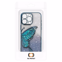 Tel Protect Butterfly ūdens viedtālruņa apvalks Iphone 12 Pro zils