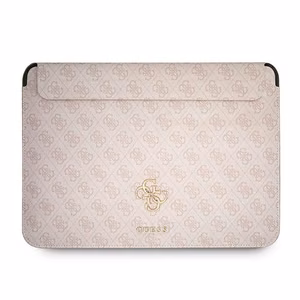 Guess Sleeve GUCS13G4GFPI 13" rozā 4G Big Logo apvalks