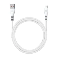 BLUE STAR kabelis USB A uz Micro USB 2A 12W DC99M 1 m balts