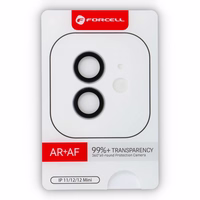 Forcell Premium Camera Lens Tempered Glass - iPhone 12 / 12 Mini sudraba