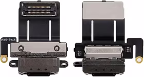 Flex priekš iPad Pro 11 2024 M4/iPad Pro 11 2025 M5 priekš charging connector melns HQ