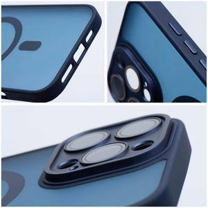 VARIETE MAG COVER Viedtālruņa apvalks, saderīgs ar MagSafe, Samsung S26 Pro tumši zils