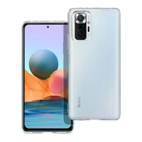 Caurspīdīgs viedtālruņa apvalks 2 mm XIAOMI Redmi Note 10 Pro / Redmi Note 10 Pro Max caurspīdīgs