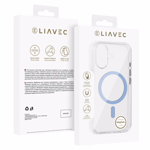 Liavec Pure maciņš priekš Iphone 17 zils
