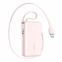 Portatīvais lādētājs Joyroom "JR-PR2L" rozā 10000mAh (35W)