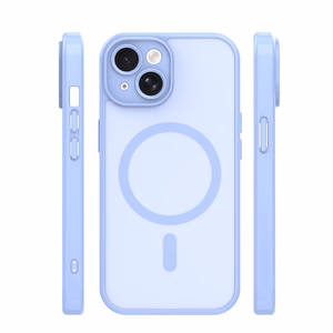 Mag Matt maciņš iPhone 15 6,1" gaiši zils