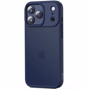 Tech-Protect MagMat Чехол для iPhone 17 Pro - матовый тёмно-синий