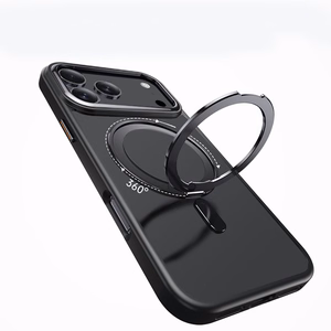 Tech-Protect MagRing MagSafe Чехол для iPhone 17 Pro Max - матовый чёрный