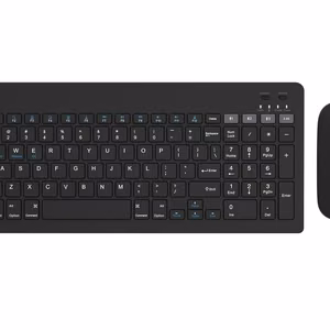 Bezvadu tastatūra+pele Omega OKM2658B melna