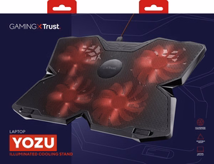 Trust GXT 278 klēpjdatora dzesēšanas paliktnis 43.9 cm (17.3") melns