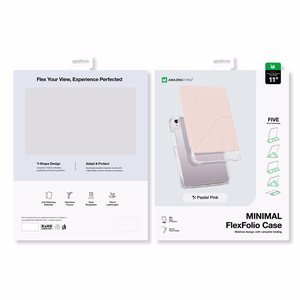 AmazingThing Minimal Case for iPad Air M3 11" - Rozā krāsā