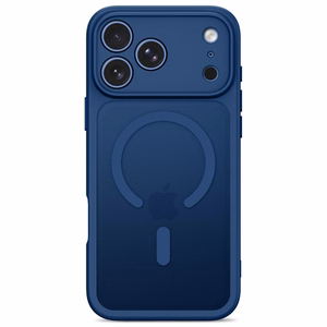 Tech-Protect BasicMag MagSafe maciņš iPhone 17 Pro Max / 18 Pro Max, matēts tumši zils