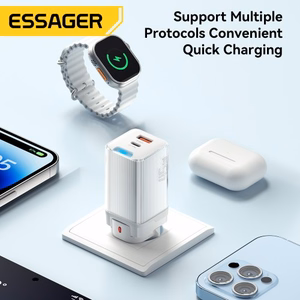 Lādētājs Essager Zhiqi GaN Balts 45W (PD / QC3.0)