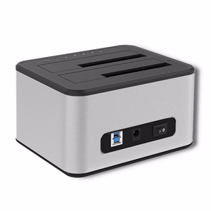 Qoltec 5316 HDD/SSD Dokstacija 2x 2.5"/3.5" SATA USB 3.0 Klonēšana