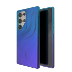 ZAGG viedtālruņa apvalks Milan Samsung Galaxy S24 Ultra - zils