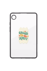 FPX115AMBGW Tab A9 Hybrid Edge Cover with Finger Tok Transparent, Green