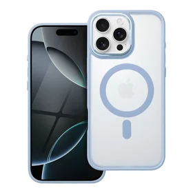 Viedtālruņa apvalks MATTE MAG COVER ar MagSafe IPHONE 16 Pro Max zils