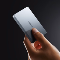 Joyroom JR-PBM08 Pro 10000mAh Īpaši plāns portatīvais lādētājs - pelēks