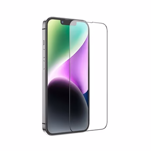 HOCO rūdītais stikls HD 5D Guardian vairogs (komplekts 10in1) - iPhone 13 / 13 Pro / 14 / 16e melns (G14)