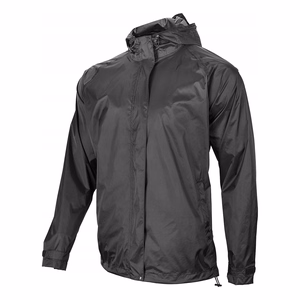 Rockbros YPY013BK2XL elpojoša vēja necaurlaidīga lietus jaka, XXL izmērs – melna