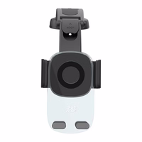 Car turētājs for mobile phone with windshield and dashboard mount zils STAR Long Neck Crystal melns