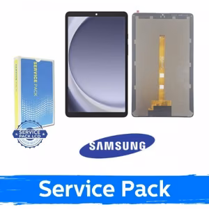 LCD displejs saderīgs ar Samsung X110 / X115 Tab A9 8.7'' melns (Service Pack)