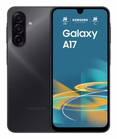 Samsung Galaxy A17 4G 4/128GB melns mobilais tālrunis