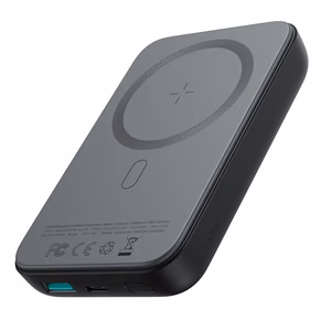 External battery POWER BANK Joyroom (JR-W020) 10000mAh with wireless charging (Magsafe 15W) black