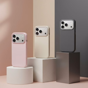 Maciņš telefonam iPhone 17 Forcell F-Protect Frame Premium saderīgs ar Magsafe antīkbalts