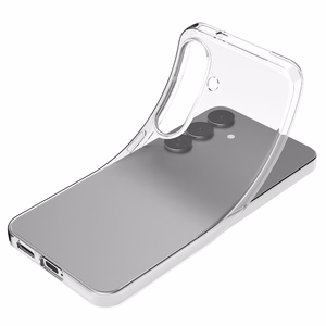 Guess Silikona viedtālruņa apvalks Puro 03 Nude Samsung Galaxy S25 - caurspīdīgs