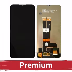 LCD displejs saderīgs ar Nokia C31 melns OEM