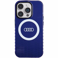Viedtālruņa apvalks Audi IML Big Logo MagSafe iPhone 14 Pro - zils