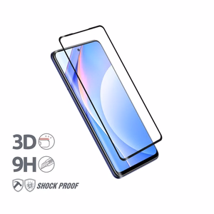 Crong 3D Armor Glass Full Glue 9H rūdīta stikla ekrāna aizsargs Xiaomi Mi 10T Lite