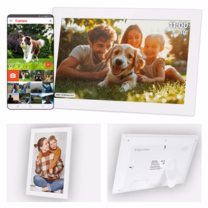 Kruger&Matz FRAMEO Wi-Fi 10,1 collas digitālais foto rāmis, balts