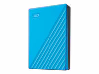 WD My Passport 4TB portatīvais HDD zils