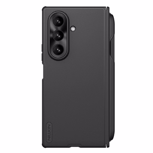 Nillkin Super Frosted Shield Fold viedtālruņa apvalks priekš Samsung Galaxy Z Fold 7 ar S Pen Space - melns