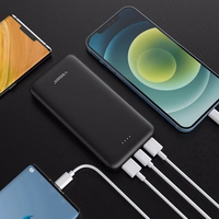 VEGER portatīvais lādētājs 10000 mAh 2A A10 (W1065) melna