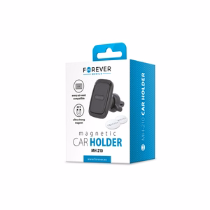 Forever auto turētājs ventilācijas atverei MH-210 magentic melns