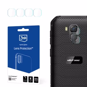3mk Lens Protection – kameras objektīva aizsargs modelim Ulefone Armor X7 Pro