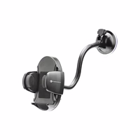 FORCELL F-GRIP Oval 27 cm auto turētājs vējstiklam / paneļim / ventilācijas atverei melns