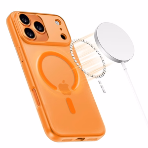 Tech-Protect Magslim MagSafe macins priekš iPhone 17 Pro - Oranzs